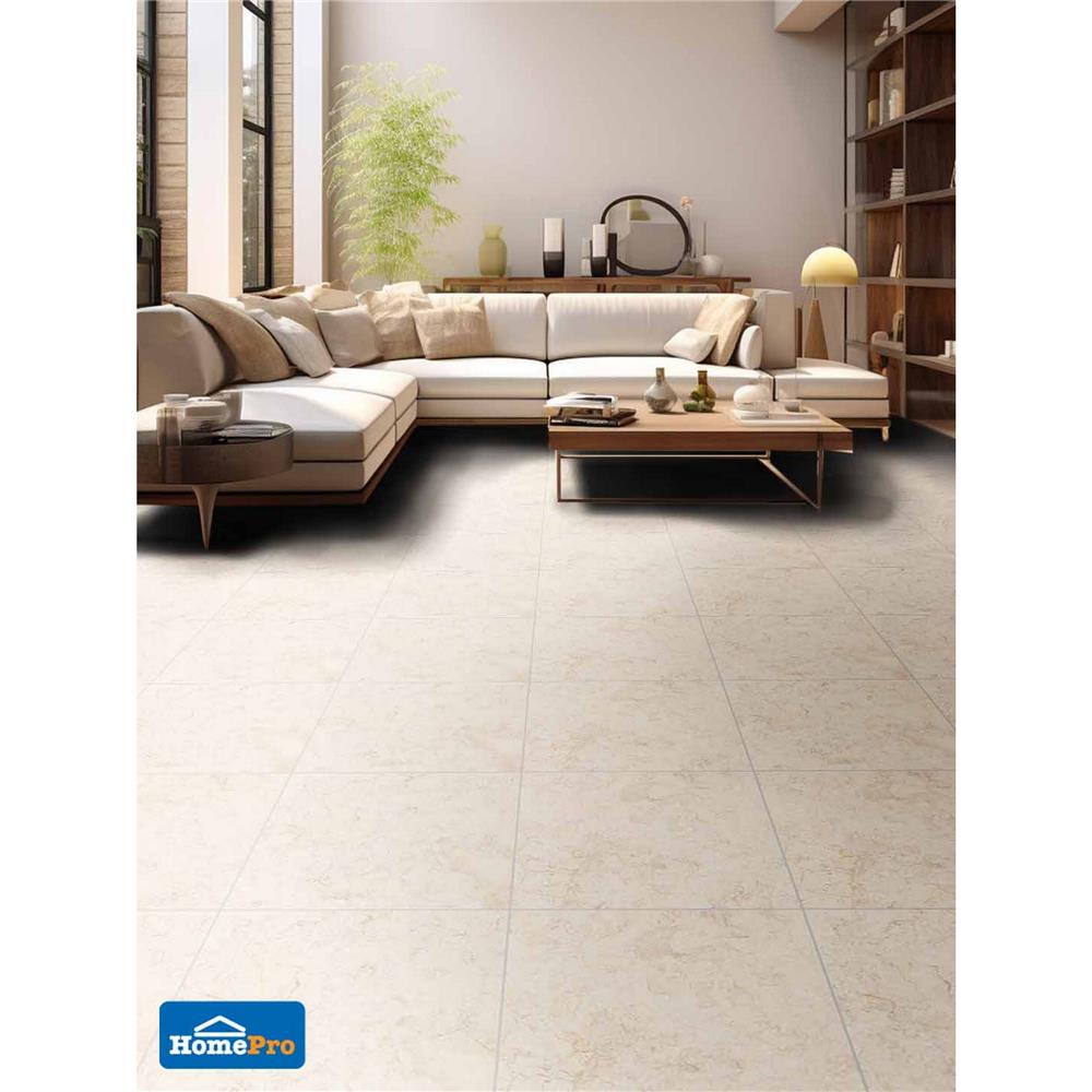 กระเบื้องพื้น 18x18 นิ้ว TARA ซีนาย เบจ PM 1 ตร.ม.