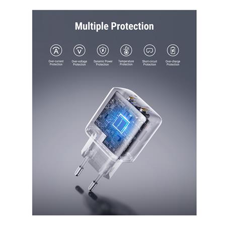 ชุดสายชาร์จ C TO C VOLTME V2021T 35W สีดำ_9