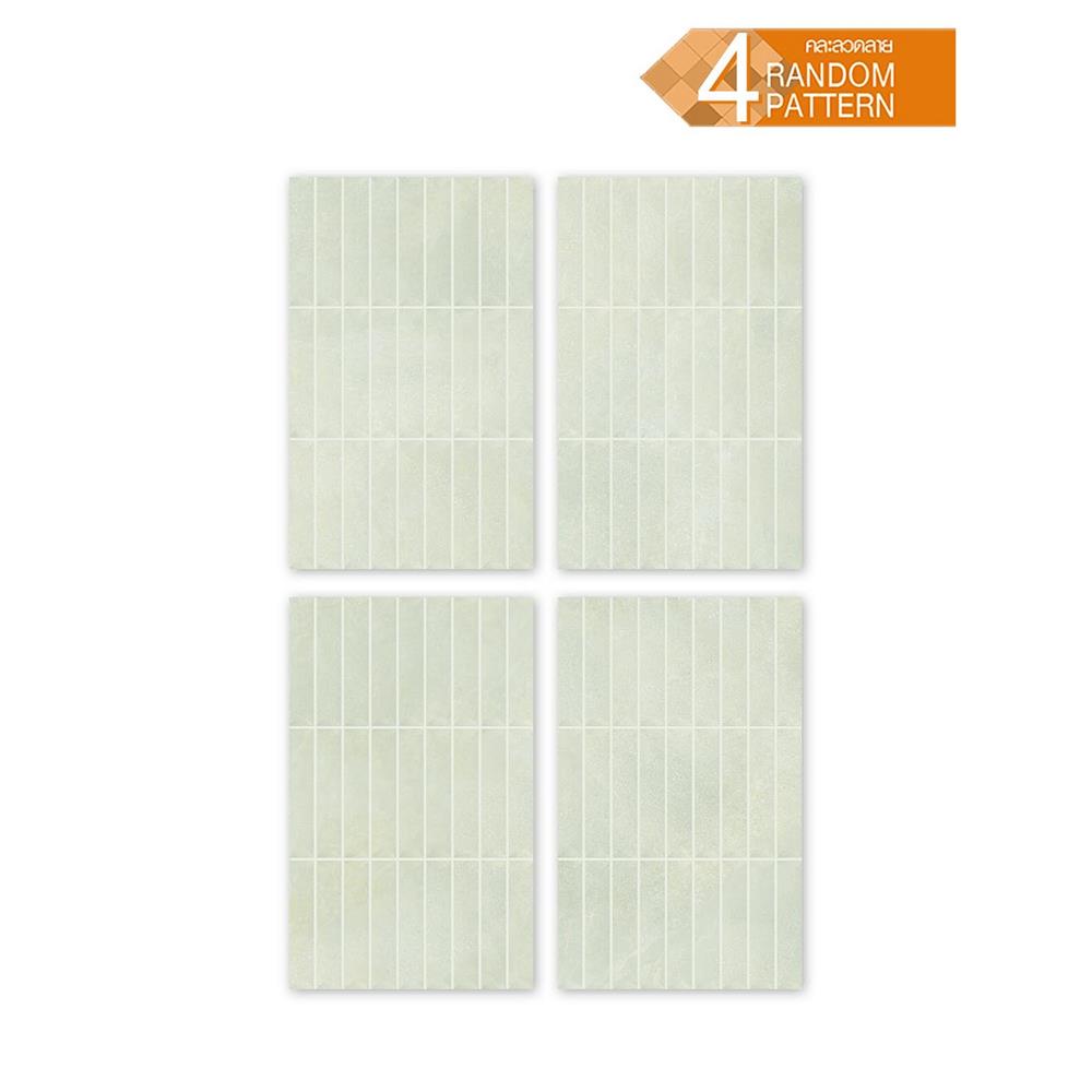 กระเบื้องผนัง 10x16 นิ้ว DURAGRES ลาฟี่กรีน A 1 ตร.ม.