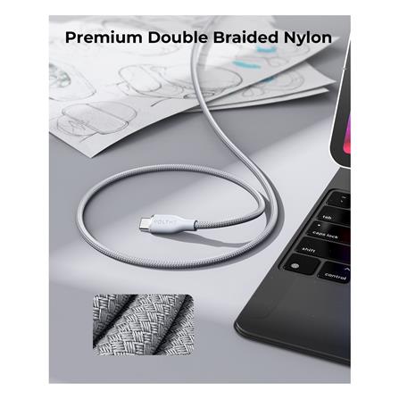 ชุดสายชาร์จ USB-C TO USB-C VOLTME V2022T 35W สีขาว_2