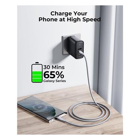 ชุดสายชาร์จ USB-C TO USB-C VOLTME V2022T 35W สีขาว_9