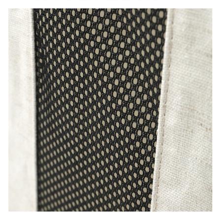 ถังผ้าเหลี่ยมมีล้อ PLIM LOFT 40.5x33x65 ซม. สีขาว_4