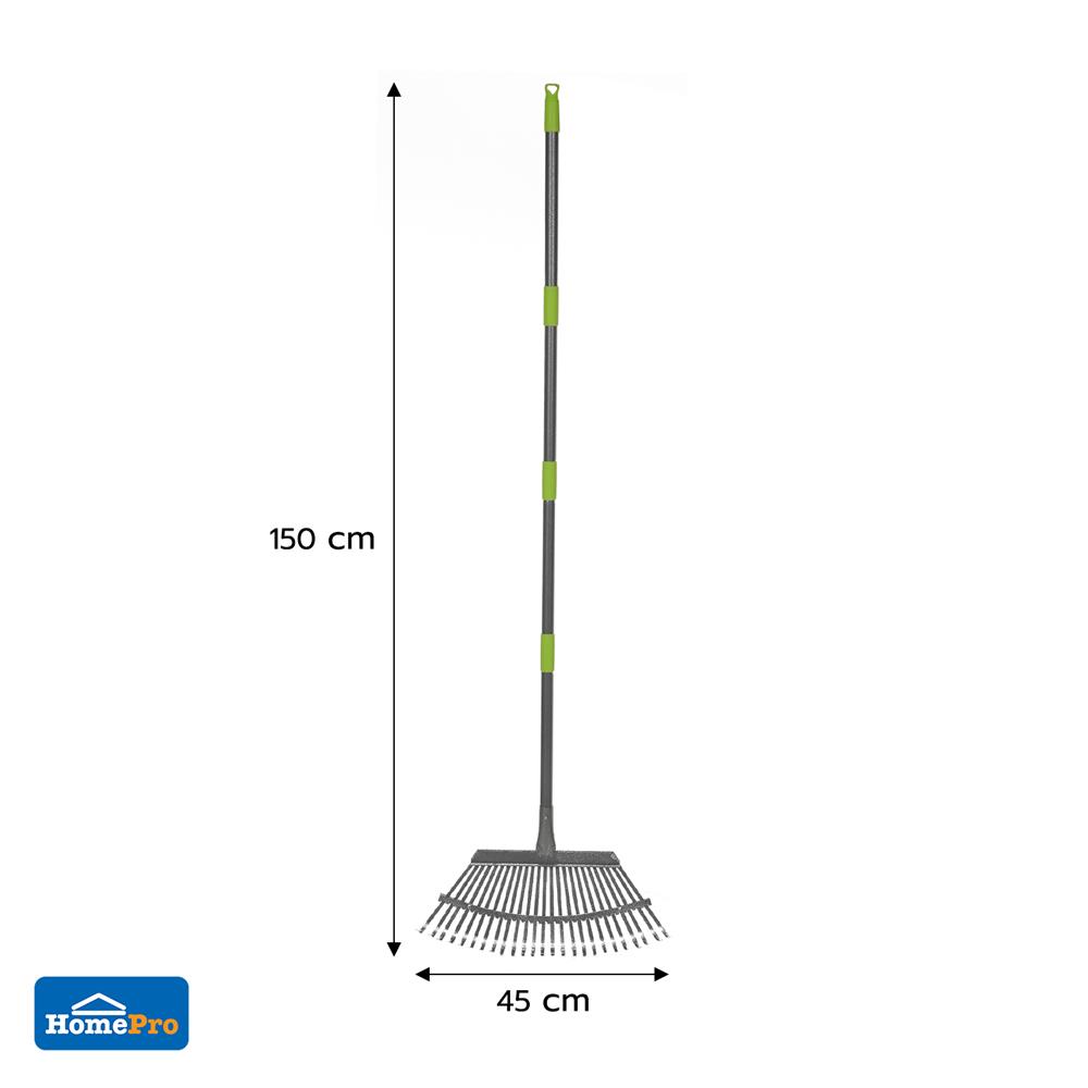 คราดเหล็ก 25 ซี่ SPRING ปรับด้ามได้