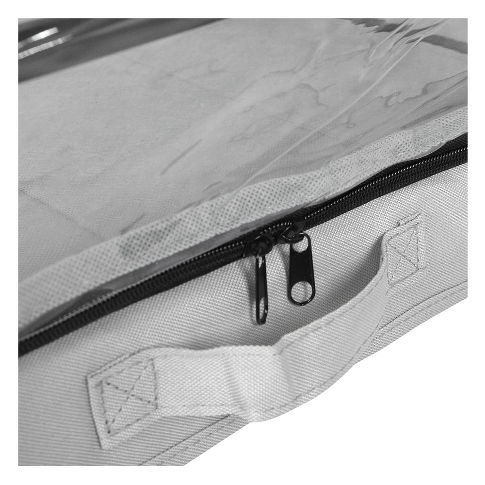 กล่องผ้าอเนกประสงค์มีล้อ PLIM MABEL SIZE M สีเทา