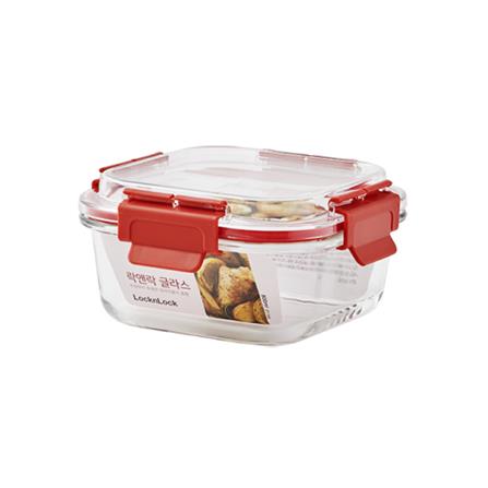 กล่องอาหารเหลี่ยม LOCKNLOCK TRITAN 320 มล._0