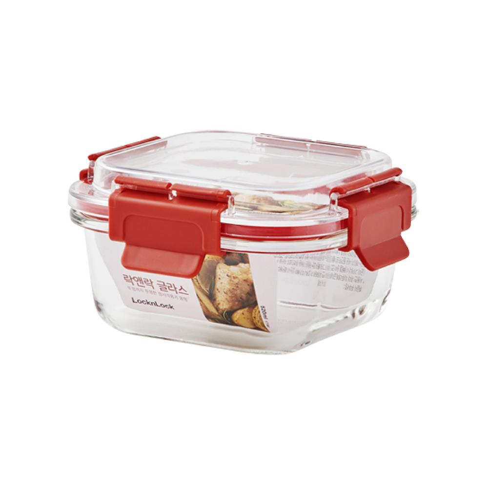 กล่องอาหารเหลี่ยม LOCKNLOCK TRITAN 520 มล.