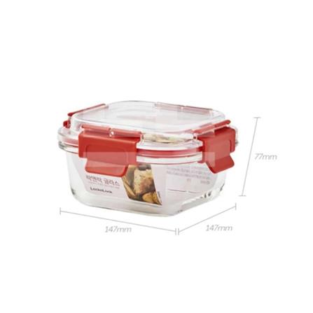 กล่องอาหารเหลี่ยม LOCKNLOCK TRITAN 520 มล._10