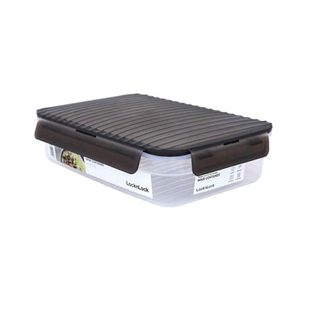 กล่องอาหาร LOCKNLOCK  WAVE CONTAINER 2.2 ลิตร สีเทา_0