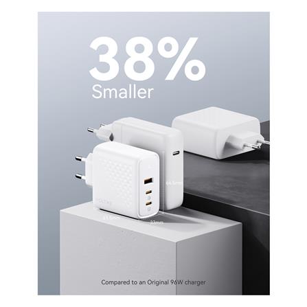 อะแดปเตอร์ USB-A&C VOLTME V2026V1 100W สีขาว_3