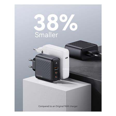 อะแดปเตอร์ USB-A&C VOLTME V2025V1 100W สีดำ_3