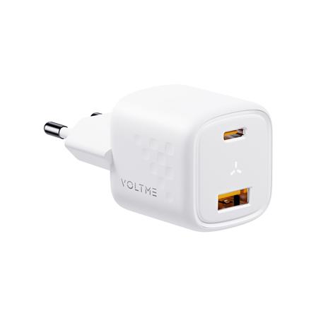 อะแดปเตอร์ USB-A&C VOLTME V2016TH 30W สีขาว_0