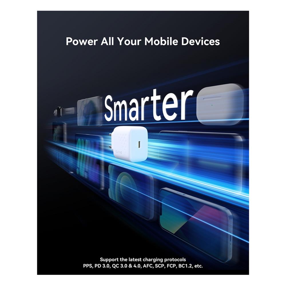 อะแดปเตอร์ TYPE C VOLTME V2018TH 20W สีขาว