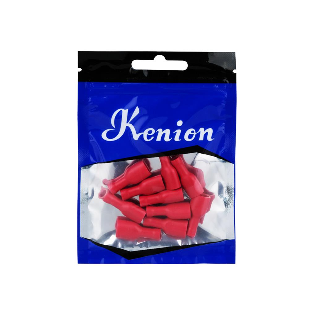 หางปลาพีวีซีตัวเมียแบน KENION RF250F สีแดง (แพ็ก 10 ชิ้น)