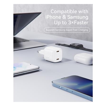 อะแดปเตอร์ TYPE C VOLTME V2014TH 30W สีขาว_1