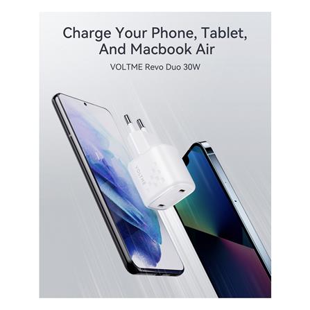 อะแดปเตอร์ TYPE C VOLTME V2014TH 30W สีขาว_4