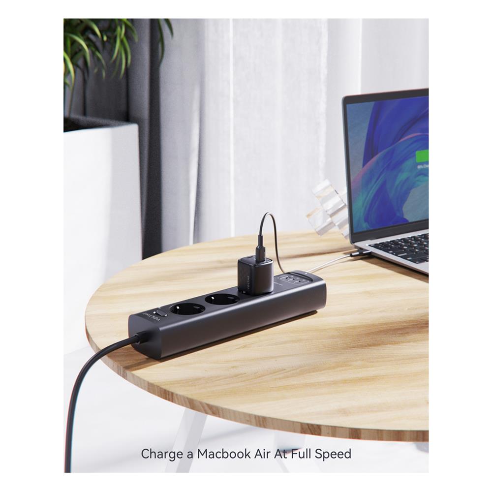 อะแดปเตอร์ TYPE C VOLTME V2013TH 30W สีดำ