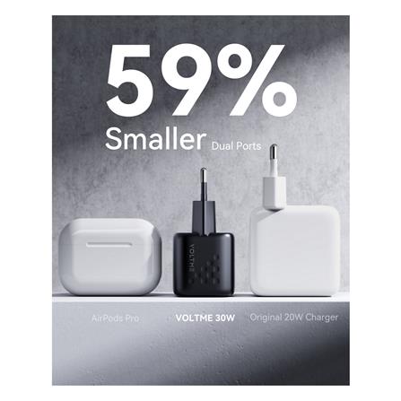 อะแดปเตอร์ TYPE C VOLTME V2013TH 30W สีดำ_4