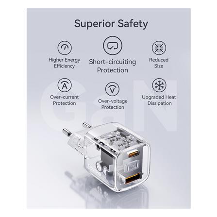 อะแดปเตอร์ USB-A&C VOLTME V2015TH 30W สีดำ_1