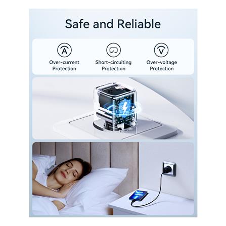 อะแดปเตอร์ USB-A&C VOLTME V2003TH 20W สีดำ_2