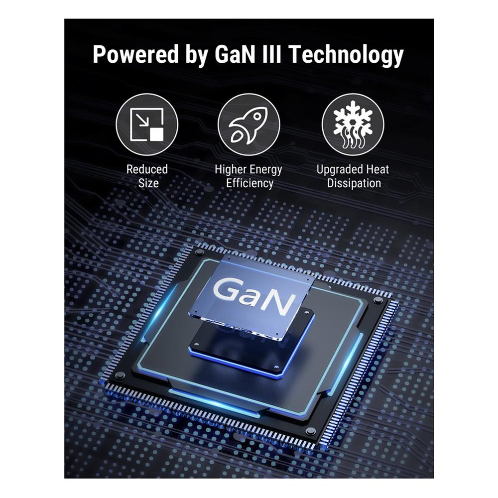 อะแดปเตอร์ USB-A&C VOLTME V2109TH 35W สีดำ