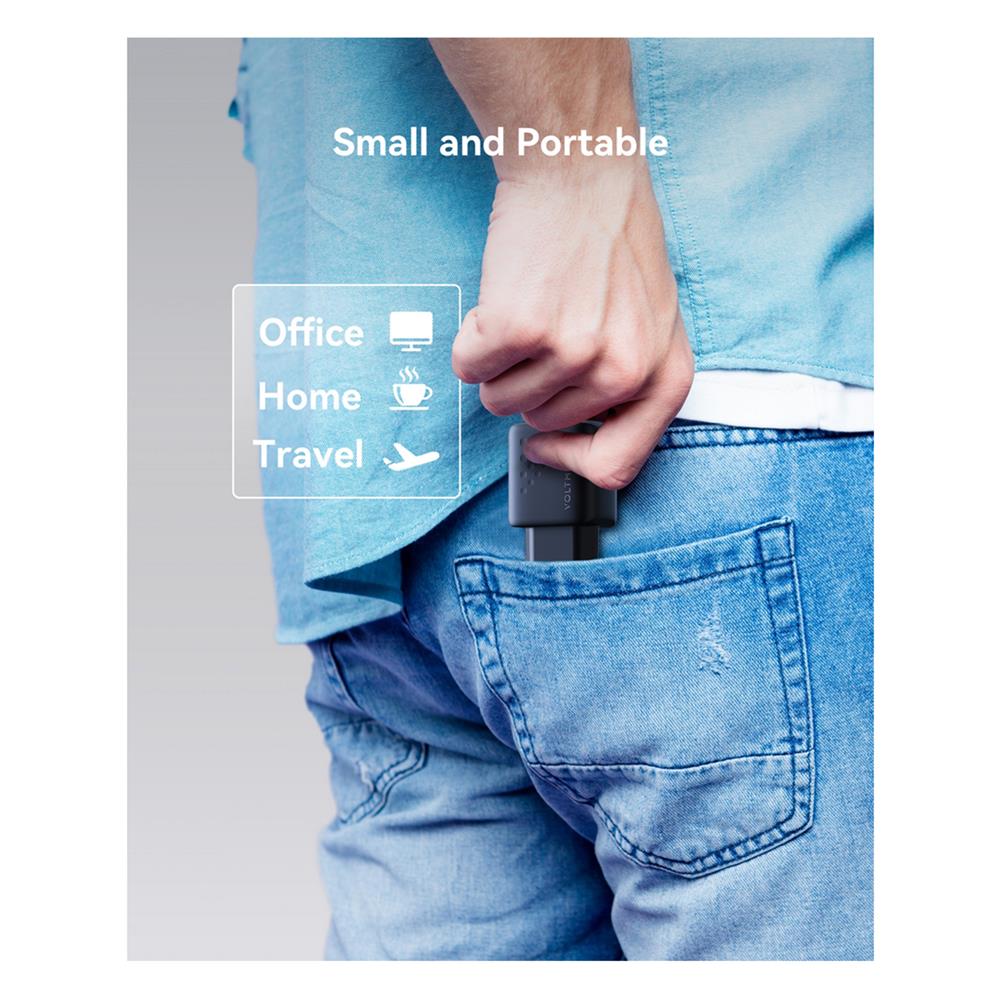 อะแดปเตอร์ TYPE C VOLTME V2017TH 20W สีดำ