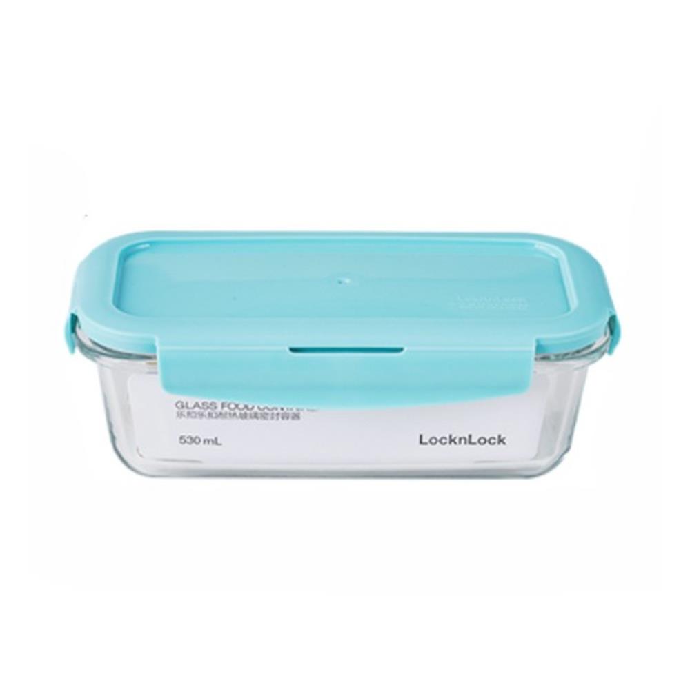 กล่องอาหาร LOCKNLOCK LCB425BLU 0.53 ลิตร สีฟ้า