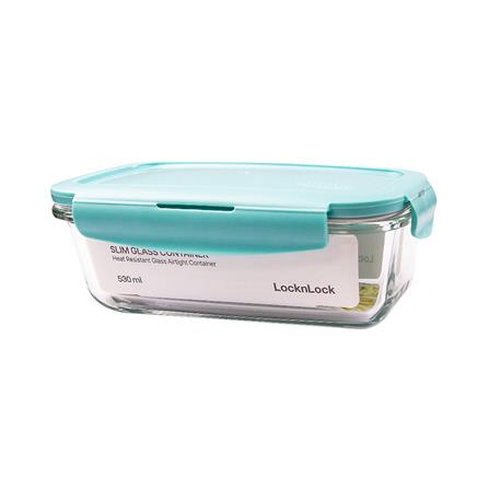 กล่องอาหาร LOCKNLOCK LCB425BLU 0.53 ลิตร สีฟ้า_0