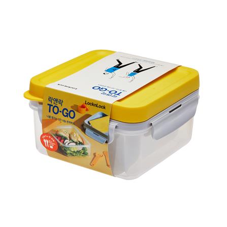 กล่องอาหาร LOCKNLOCK TOGO 1.2 ลิตร สีเหลือง_0