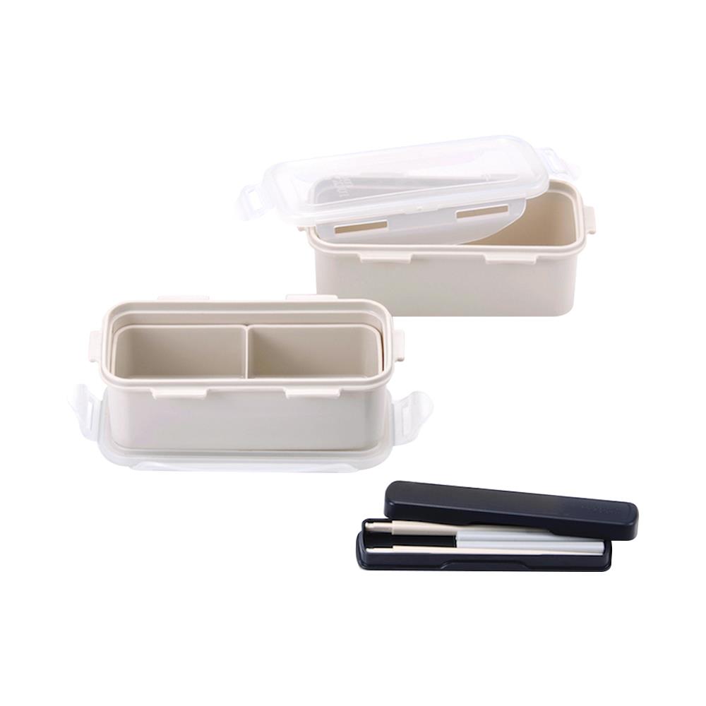 ชุดกล่องอาหาร LOCKNLOCK HPL754CI 0.51 ลิตร สีครีม