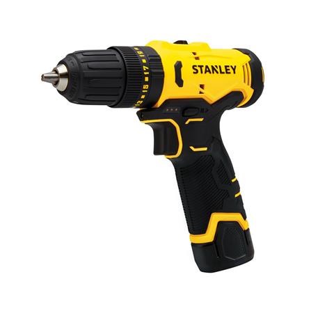 สว่านกระแทกไร้สาย (พร้อมแบตเตอรี่) STANLEY SCH10D1-B1 12 โวลต์_0