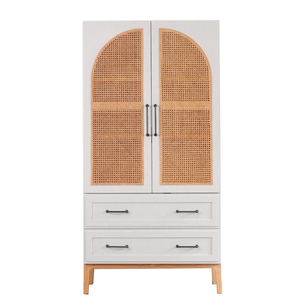 ตู้สูงบานผสม WHOOP LAMAI 90 ซม. สีขาว