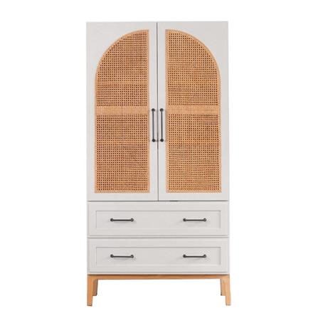 ตู้สูงบานผสม WHOOP LAMAI 90 ซม. สีขาว_0