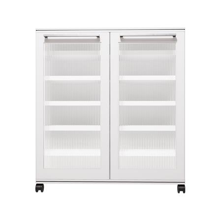 ตู้วางรองเท้า 6 ชั้น KING ZERCONPLUS 90 ซม. สีขาว