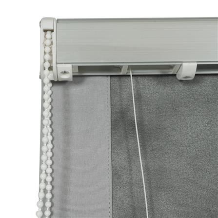 ผ้าม่านพับ HOME LIVING STYLE TILDA 100X160 ซม. สีเทา_3