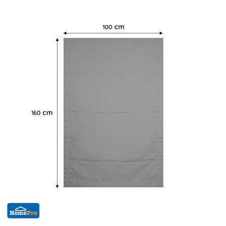 ผ้าม่านพับ HOME LIVING STYLE TILDA 100X160 ซม. สีเทา_9