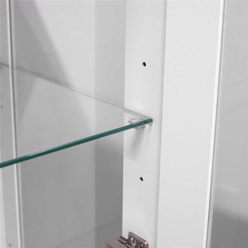 ตู้โชว์บานเปิด FURDINI KLEAN+ 40 ซม. สีขาว