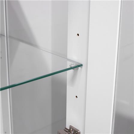 ตู้โชว์บานเปิด FURDINI KLEAN+ 40 ซม. สีขาว_4