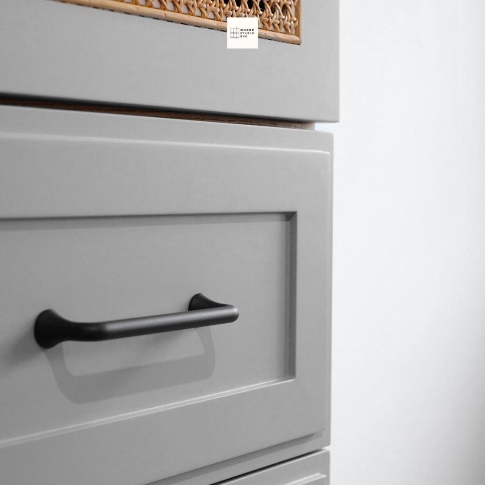 ตู้สูงบานผสม WHOOP LAMAI 90 ซม. สี MIST GREY