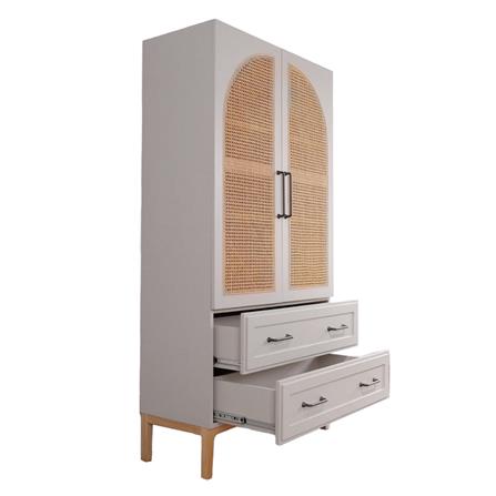 ตู้สูงบานผสม WHOOP LAMAI 90 ซม. สี MIST GREY_1