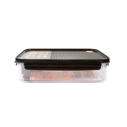 กล่องอาหาร LOCKNLOCK LBF406 2.1 ลิตร สีดำ/ใส_1