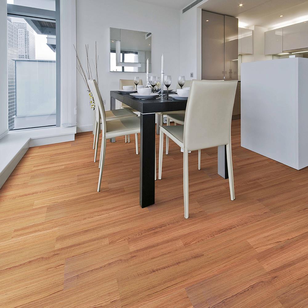 พื้นลามิเนต INOVAR FLOOR 12 มม. 1.45 ตร.ม. สี BURMESE TEAK