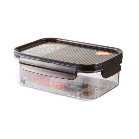 กล่องอาหาร LOCKNLOCK LBF404 910 มล. สีดำ/ใส_0