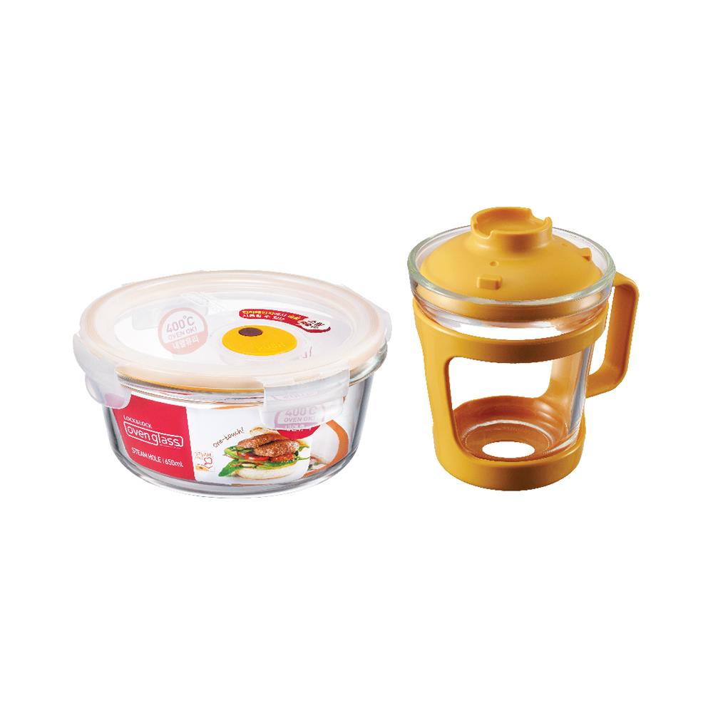 ชุดกล่องอาหาร LOCKNLOCK EASY COOK