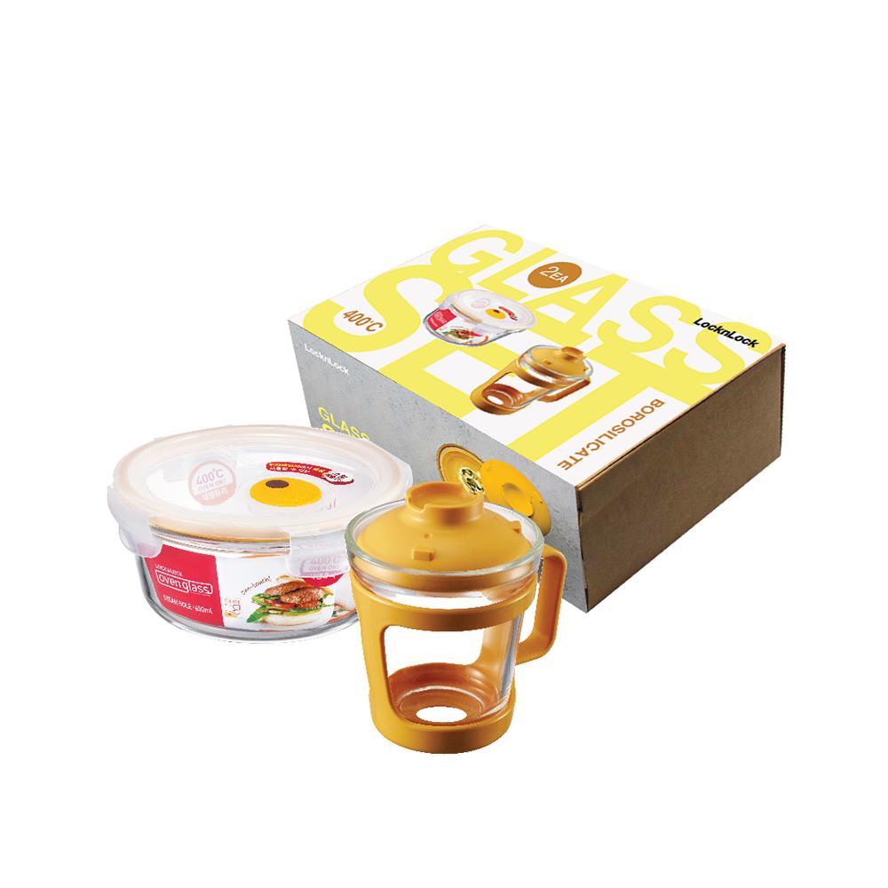 ชุดกล่องอาหาร LOCKNLOCK EASY COOK