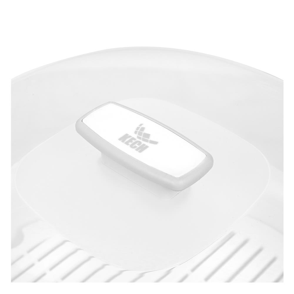 ชุดภาชนะไมโครเวฟ ถาดรอง ฝาครอบ และตะแกรง KECH