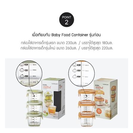 ชุดกระปุกแก้วฝาสุญญากาศ LOCKNLOCK 260 มล. 3 ชิ้น_8