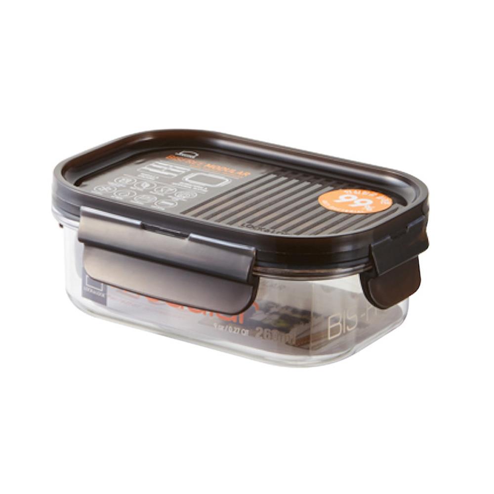 กล่องอาหาร LOCKNLOCK LBF401 260 มล. สีดำ/ใส