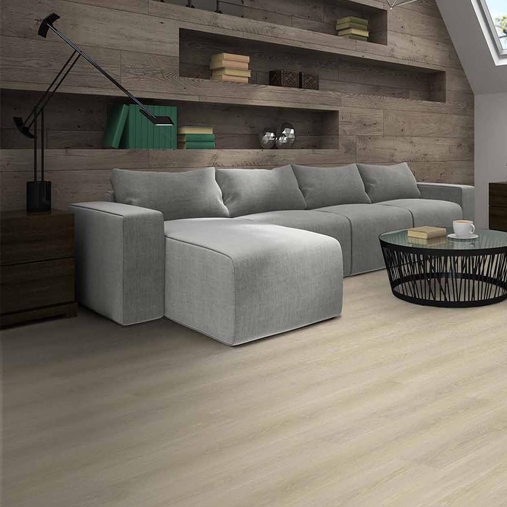 พื้นลามิเนต INOVAR FLOOR 8 มม. 1.98 ตร.ม. สี WHITEWASH OAK