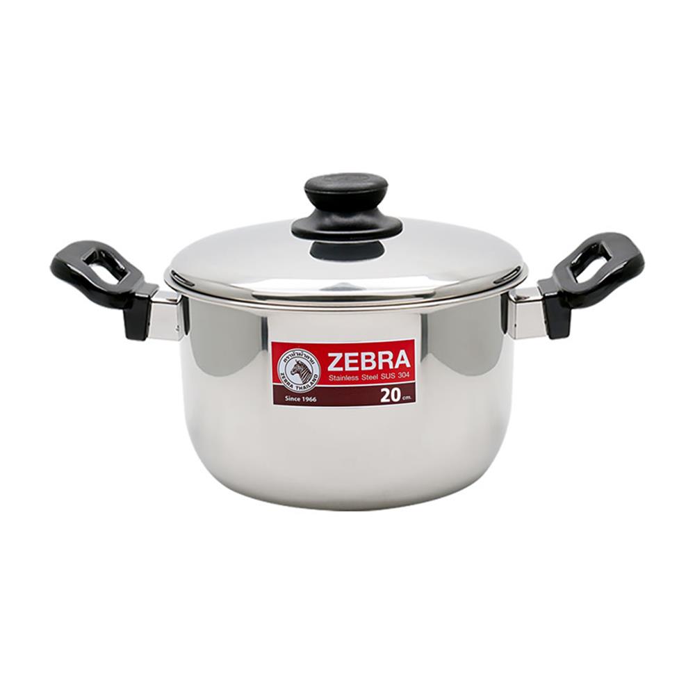 ชุดหม้อ 18 และ 20 ซม. ZEBRA TIGER 18 ชิ้น