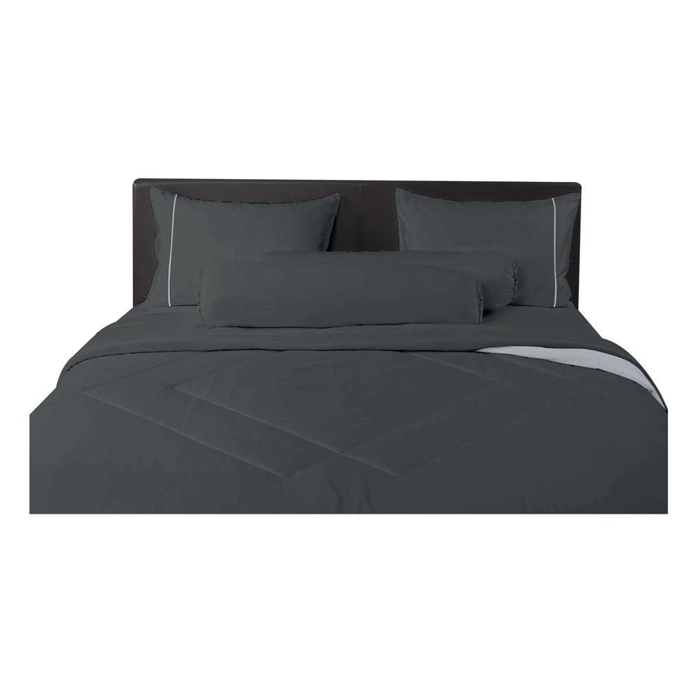 ชุดผ้าปูที่นอน 6 ฟุต 6 ชิ้น SANTAS COTTON USA SENSE DK